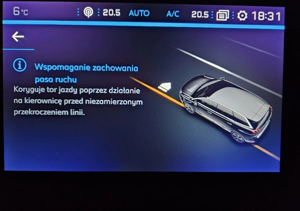 Peugeot 5008 cena 85000 przebieg: 73500, rok produkcji 2018 z Konin małe 781